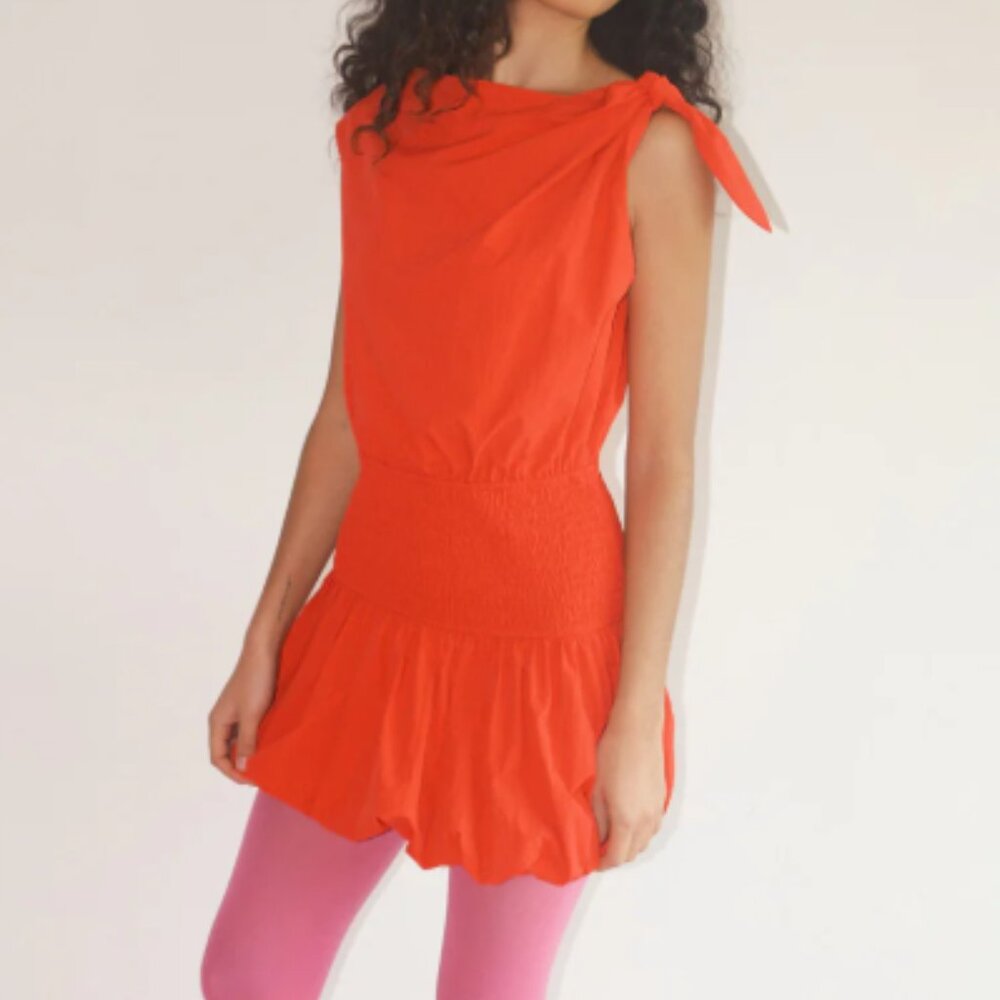 Alice Bubble Dress Lisa Says Gah- CANDY RED - SMALL ONLY